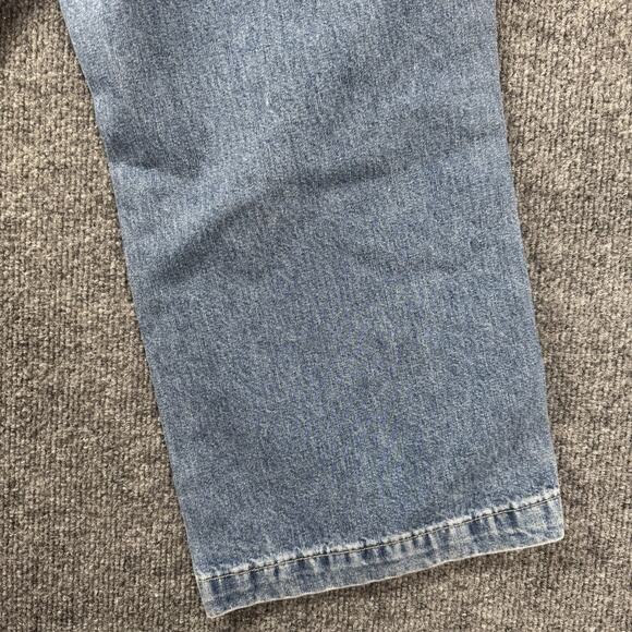 Vintage Y2K Women’s Tommy Hilfiger Carpenter denim Jeans Size 12 Baggy Hip Hop - Picture 4 of 10